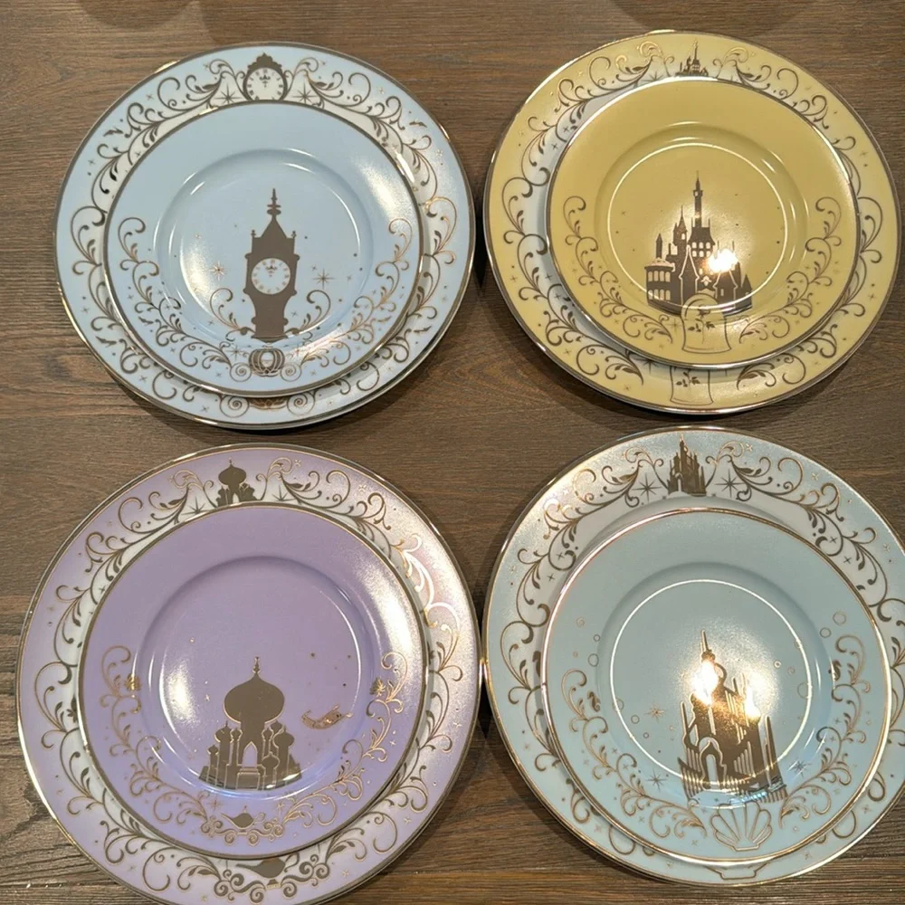 NEW AND UNUSED! Disney Princess China Set - Picture 1 of 8